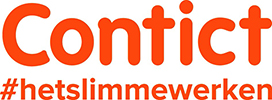 Logo Contict #hetslimmewerken